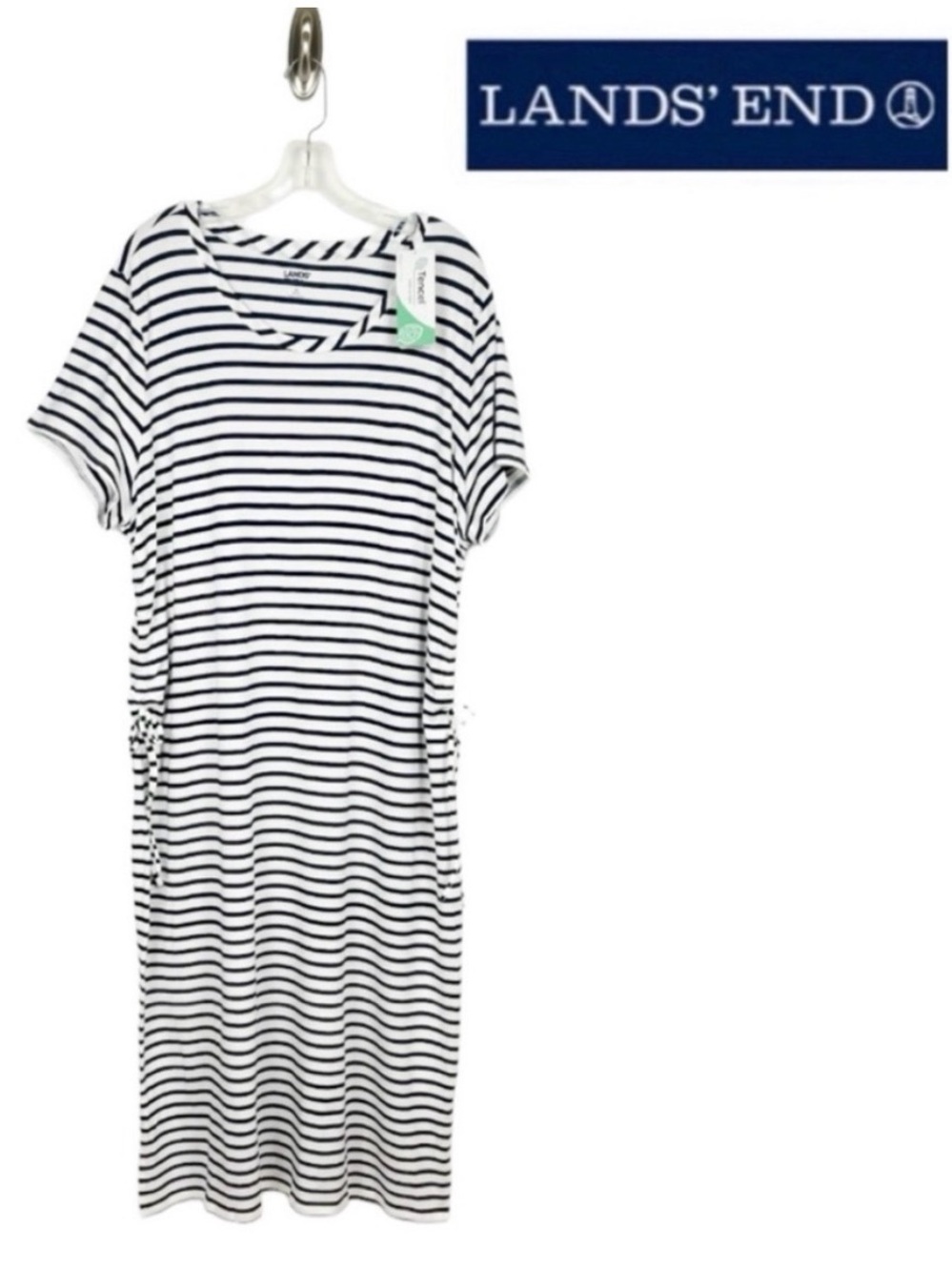 Land‘s End Convertible Maxi T-Dress/swim cover , size 2X,